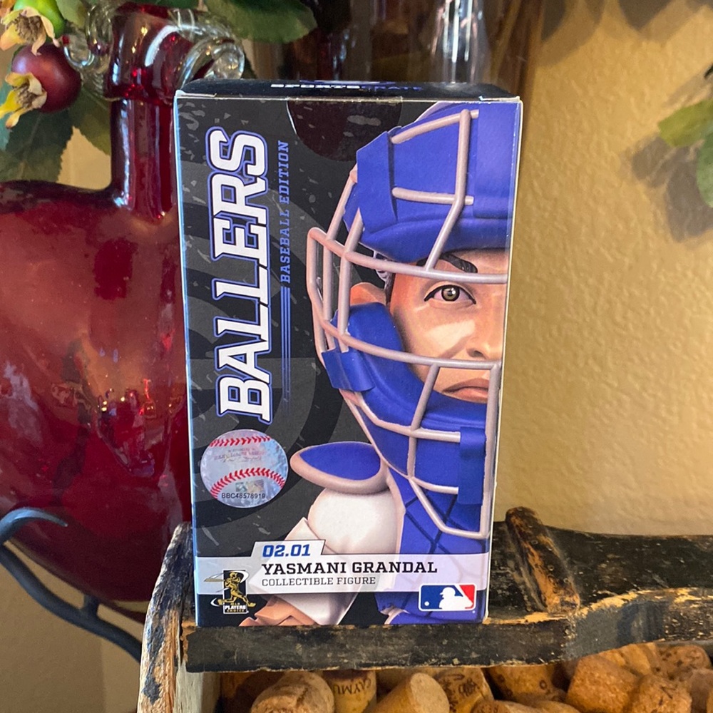 NWT Mint in box Yasmani Grandal collectible figure